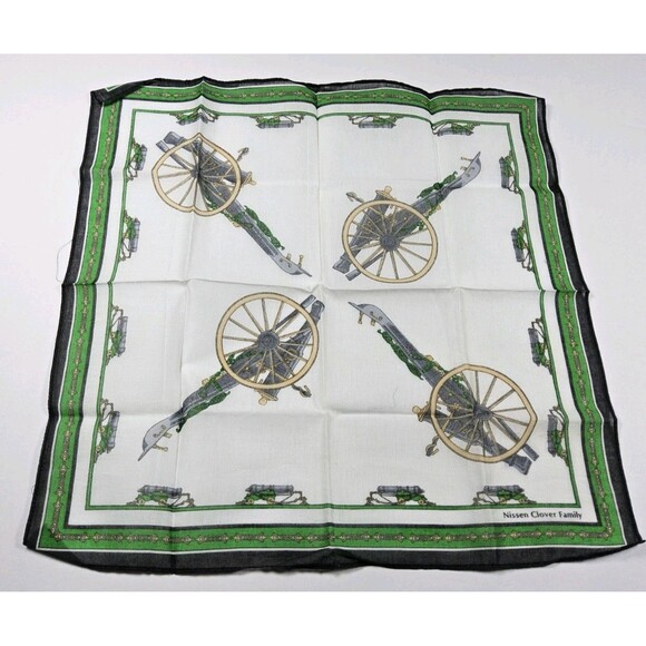 Nissen Clover Family Handkerchief Neckerchief Bandana Scarf Pocket Square - Picture 1 of 2